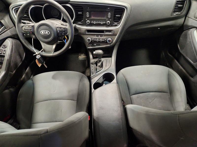 2015 Kia Optima VIN KNAGM4A7XF5586706 COPART salvage auction — VANDALISM, WI - CERTIFICATE OF TITLE, sold $325 on 2026-07-27 (photo 8)