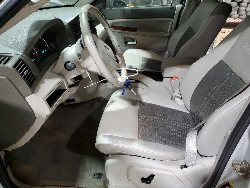 2005 Jeep Grand cherokee VIN 1J8HR58235C593010 COPART salvage auction — FRONT END, Pa - Certificate Of Salvage, sold $375 on 2026-07-24 (photo 7)