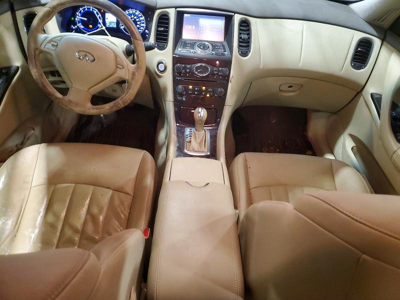 2012 Infiniti Ex VIN JN1AJ0HR0CM452647 COPART salvage auction — FRONT END, Qc - Irrecuperable, sold $325 on 2026-07-09 (photo 8)