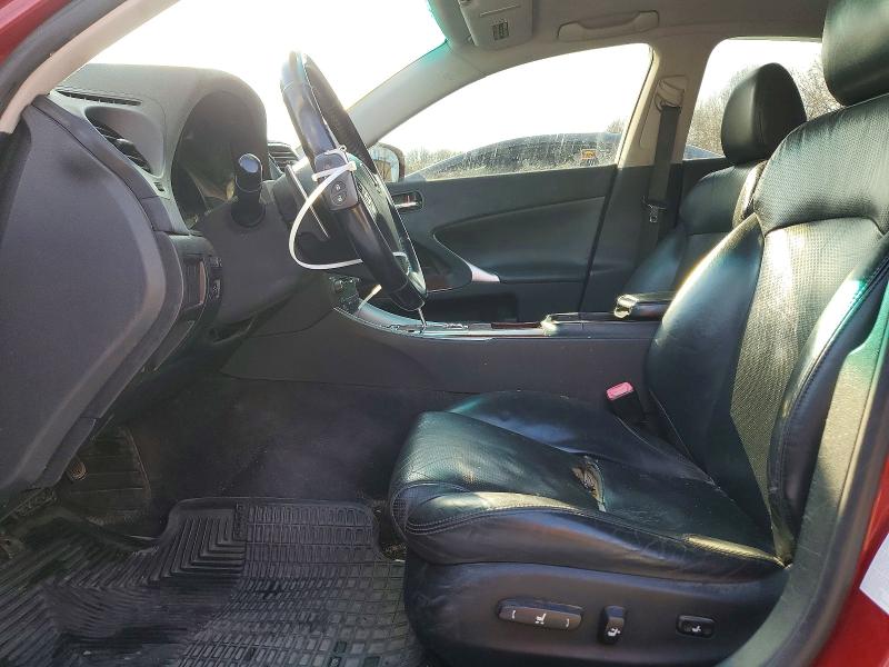 2007 Lexus Is VIN JTHCK262172018421 COPART salvage auction — REAR END, Pa - Cert Of Salvage-R=Reconstructe, sold $475 on 2026-07-06 (photo 7)