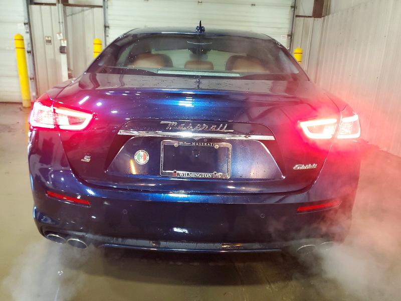 2019 Maserati Ghibli VIN ZAM57YSLXK1319230 COPART salvage auction — FRONT END, De - Salvage Certificate, sold $4,850 on 2026-08-14 (photo 6)