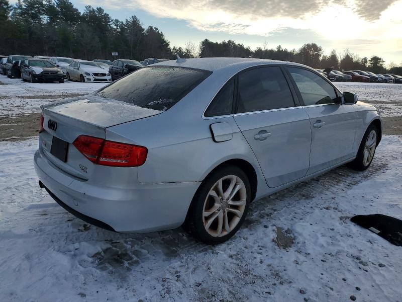 2012 Audi A4 VIN WAUBFAFL9CN002090 COPART salvage auction — NORMAL WEAR, Co - Bill Of Sale-Parts Only, sold $400 on 2026-07-02 (photo 3)