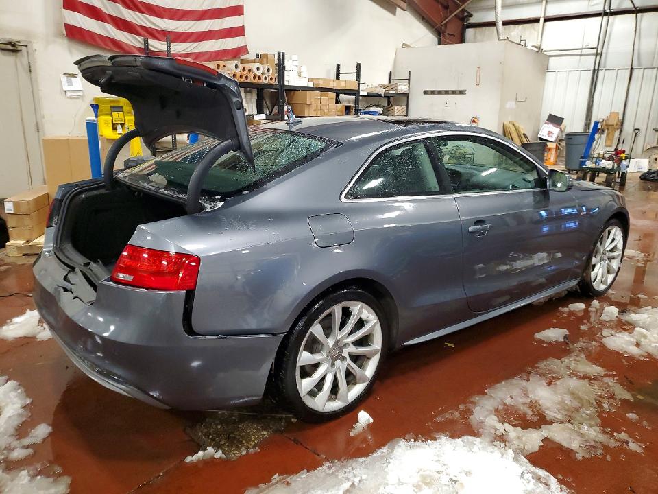 2016 Audi A5 VIN WAUM2AFR1GA034960 COPART salvage auction — REAR END, Mi - Certificate Of Title, sold $650 on 2026-07-24 (photo 3)
