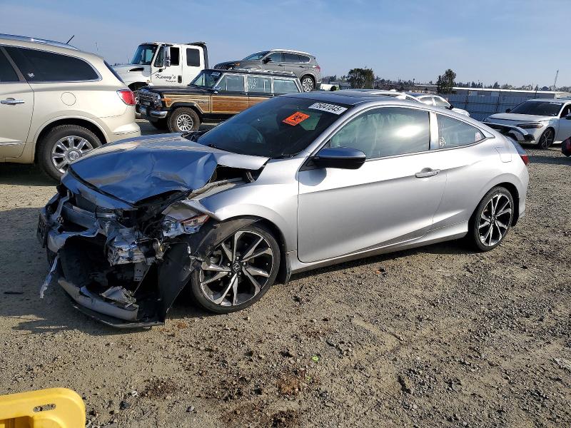 2019 Honda Civic VIN 2HGFC3A55KH755464 COPART salvage auction — FRONT END, Id - Salvage Certificate Of Title, sold $2,450 on 2026-07-02 (photo 1)
