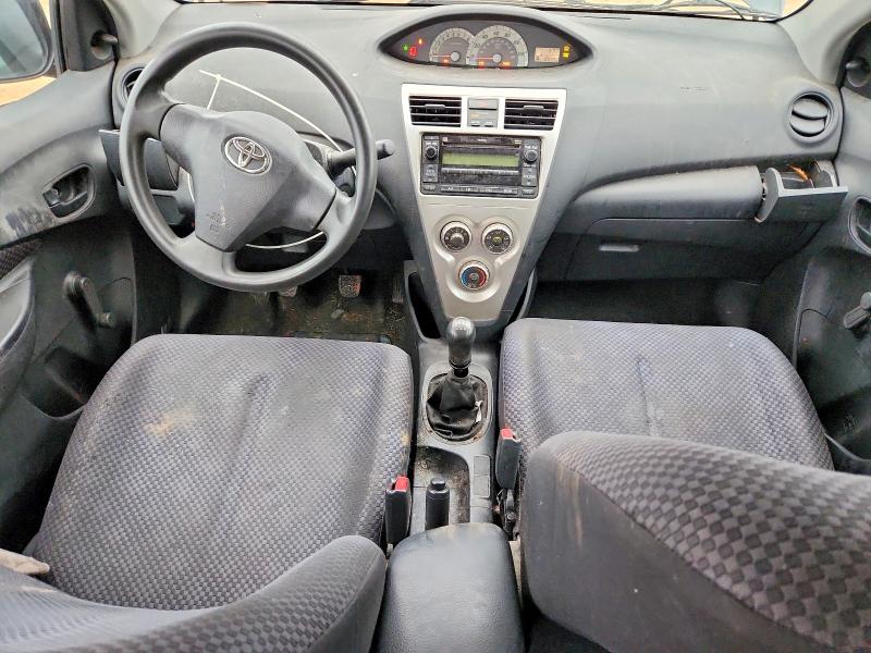 2008 Toyota Yaris VIN JTDBT923984018349 COPART salvage auction — FRONT END, Al - Cert Of Title-Salvage Title, sold $825 on 2026-07-22 (photo 8)