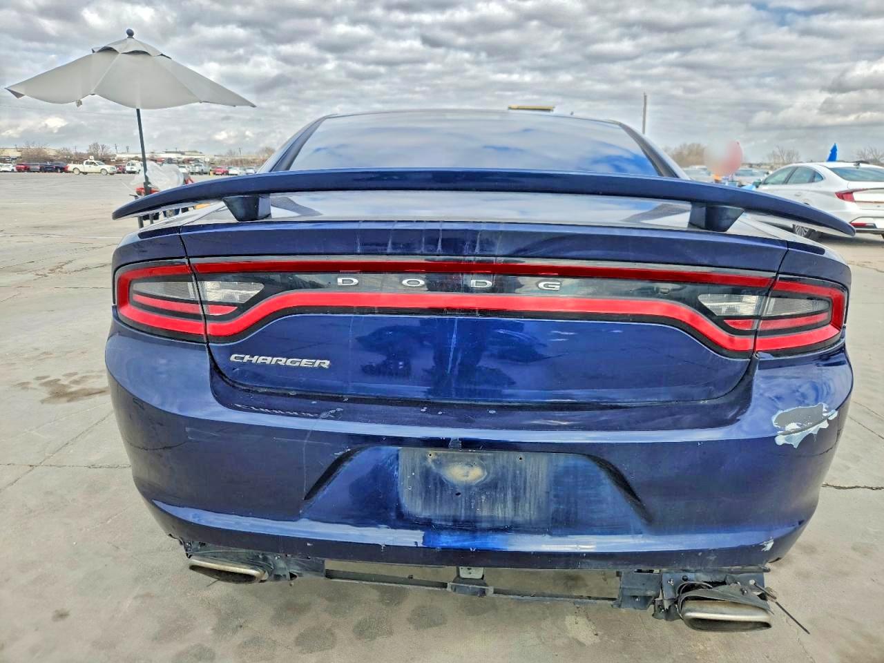 2015 Dodge Charger VIN 2C3CDXBG1FH926002 COPART salvage auction — Front End, TX - SALVAGE VEHICLE TITLE, sold $825 on 2026-07-09 (photo 7)