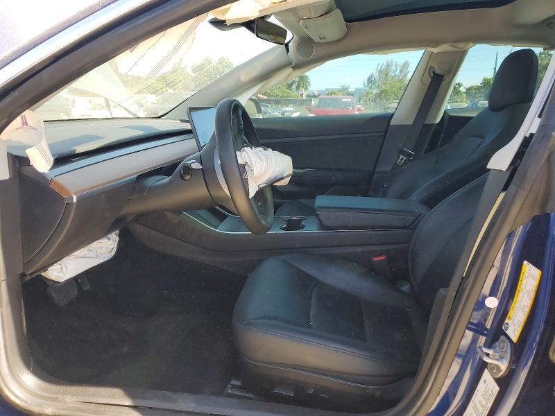 2020 Tesla Model 3 VIN 5YJ3E1EAXLF799300 COPART salvage auction — FRONT END, Id - Salvage Certificate Of Title, sold $6,000 on 2026-07-13 (photo 7)