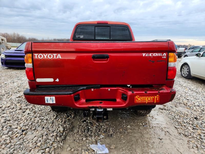 2003 Toyota Tacoma VIN 5TEGN92N73Z271641 COPART salvage auction — ROLLOVER, Fl - Cert Of Title Slvg Rebuildable, sold $950 on 2026-07-09 (photo 6)