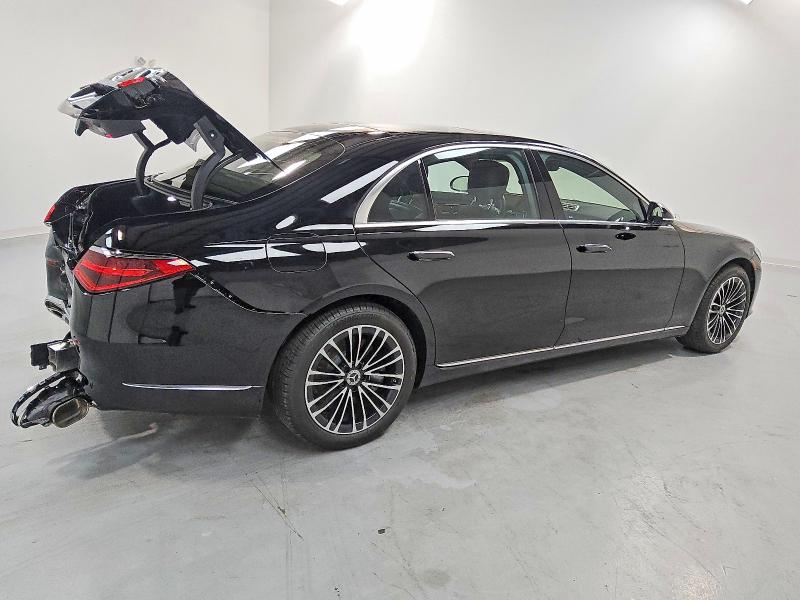 2025 Mercedes-benz S class VIN W1K6G6DB0SA332480 COPART salvage auction — REAR END, Fl - Certificate Of Title (P), sold $66,000 on 2026-08-19 (photo 3)