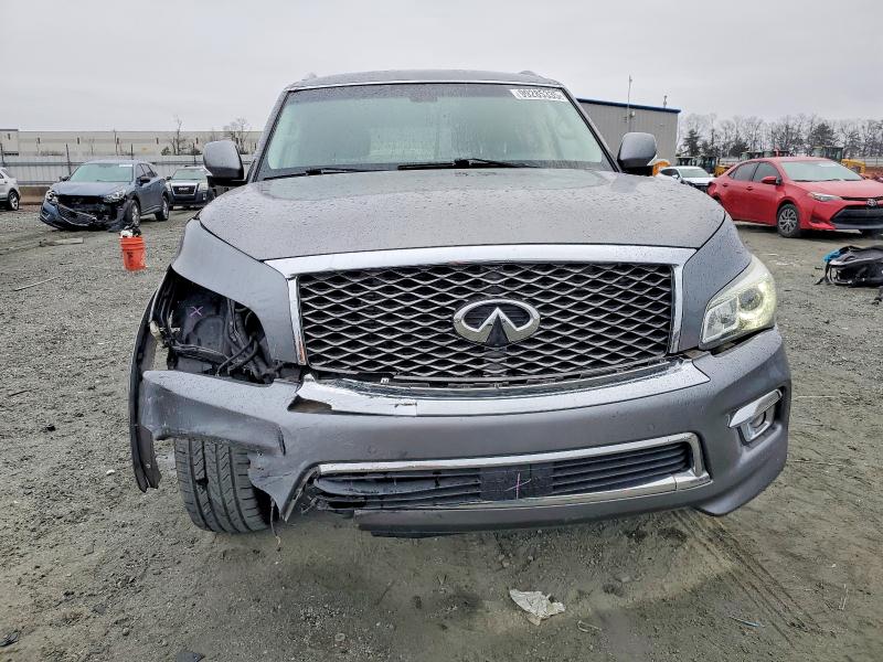 2016 Infiniti Qx80 VIN JN8AZ2NE5G9120154 COPART salvage auction — FRONT END, Sc - Cert Of Title-Salvage, sold $3,800 on 2026-07-06 (photo 5)