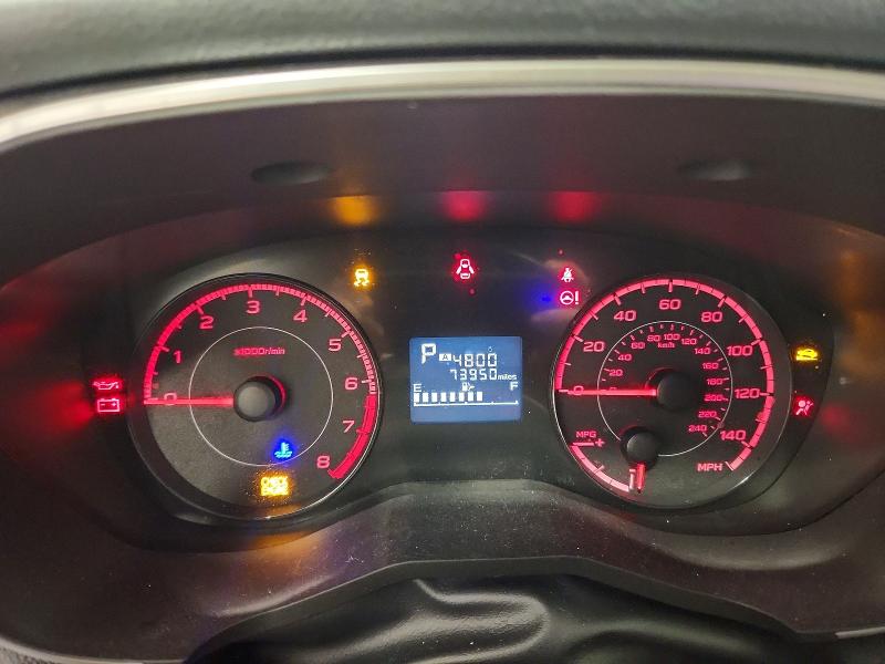 2019 Subaru Crosstrek VIN JF2GTADC2K8356813 COPART salvage auction — FRONT END, Mi - Certificate Of Title, sold $2,100 on 2026-07-23 (photo 9)