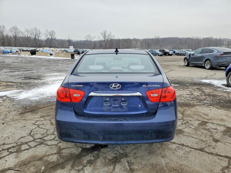 2010 Hyundai Elantra VIN KMHDU4AD6AU873689 COPART salvage auction — FRONT END, Ny - Mv907A-Parts Only, sold $425 on 2026-07-07 (photo 6)