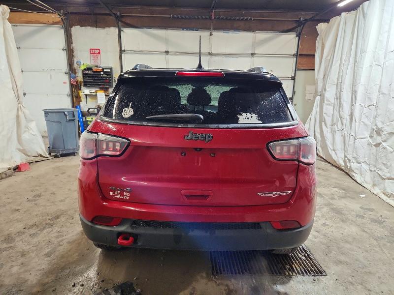 2017 Jeep Compass VIN 3C4NJDDB1HT674534 COPART salvage auction — FRONT END, Pa - Certificate Of Salvage, sold $1,700 on 2026-07-02 (photo 6)