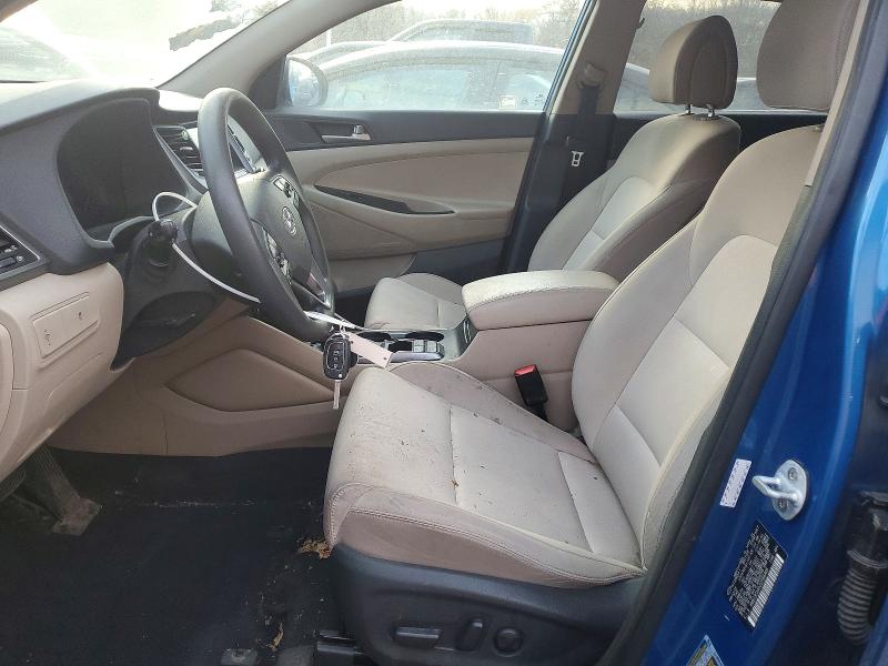 2018 Hyundai Tucson VIN KM8J3CA45JU784468 COPART salvage auction — FRONT END, Ny - Certificate Of Title, sold $4,900 on 2026-07-31 (photo 7)
