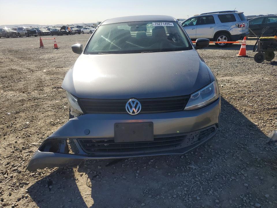 2014 Volkswagen Jetta VIN 3VW2K7AJ2EM444999 COPART salvage auction — FRONT END, Other, sold $825 on 2026-08-07 (photo 5)