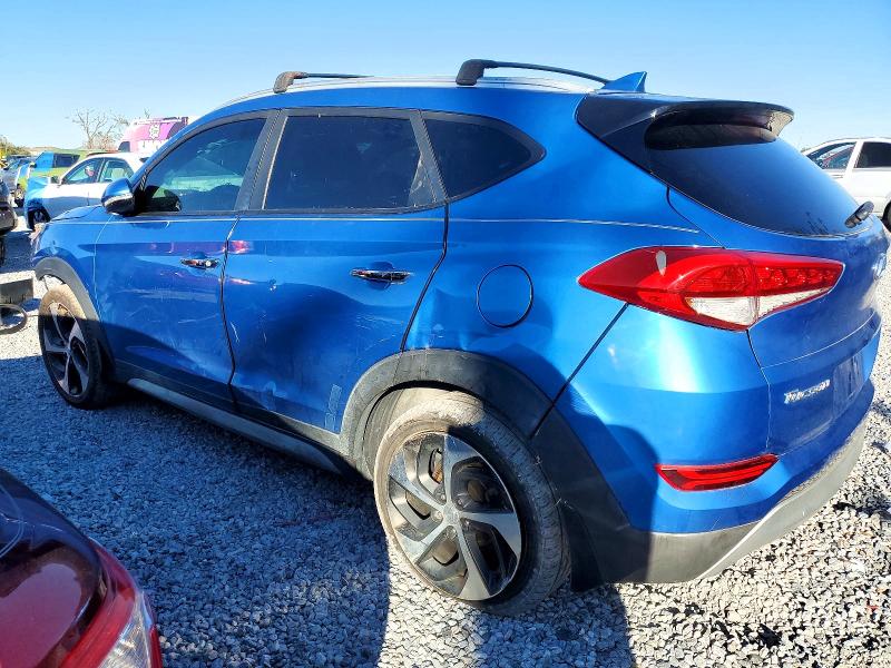 2018 Hyundai Tucson VIN KM8J33A21JU637188 COPART salvage auction — FRONT END, Fl - Cert Of Title Slvg Rebuildable, sold $15 on 2026-07-06 (photo 2)