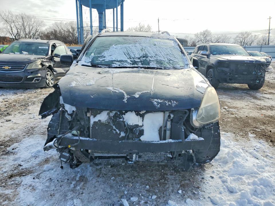 2008 Nissan Rogue VIN JN8AS58V98W112336 COPART salvage auction — FRONT END, Il - Salvage Certificate, sold $225 on 2026-07-17 (photo 5)