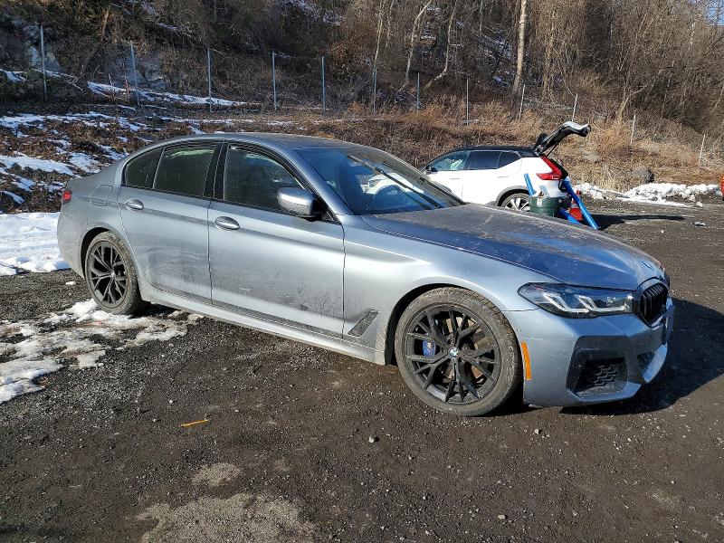 2022 BMW 5er VIN WBA13BJ01NWX57691 COPART salvage auction — REAR END, Salvage Title, sold $11,600 on 2026-08-11 (photo 4)