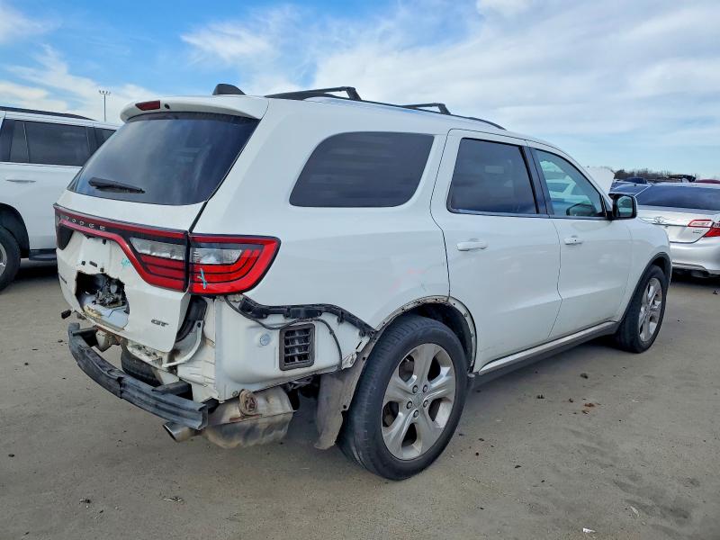 2014 Dodge Durango VIN 1C4RDHDG6EC313979 COPART salvage auction — REAR END, Tx - Salvage Vehicle Title, sold $750 on 2026-07-02 (photo 3)