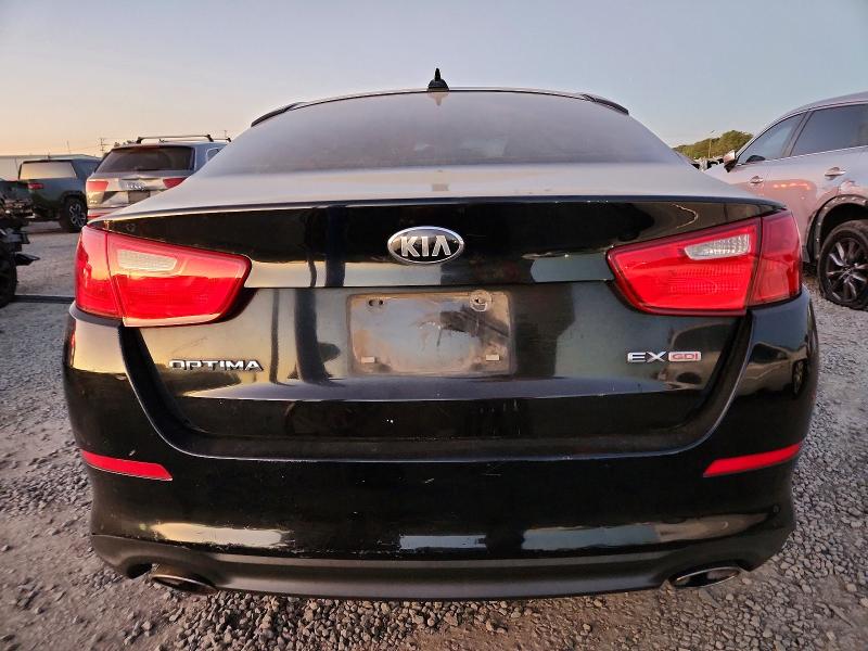 2014 Kia Optima VIN 5XXGN4A78EG327884 COPART salvage auction — FRONT END, Salvage Title, sold $375 on 2026-07-10 (photo 6)