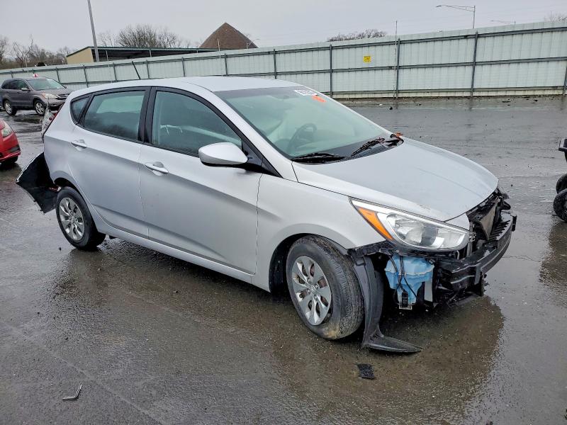 2017 Hyundai Accent VIN KMHCT5AE8HU312353 COPART salvage auction — REAR END, NJ - CERT OF TITLE-SALVAGE, sold $475 on 2026-07-28 (photo 4)