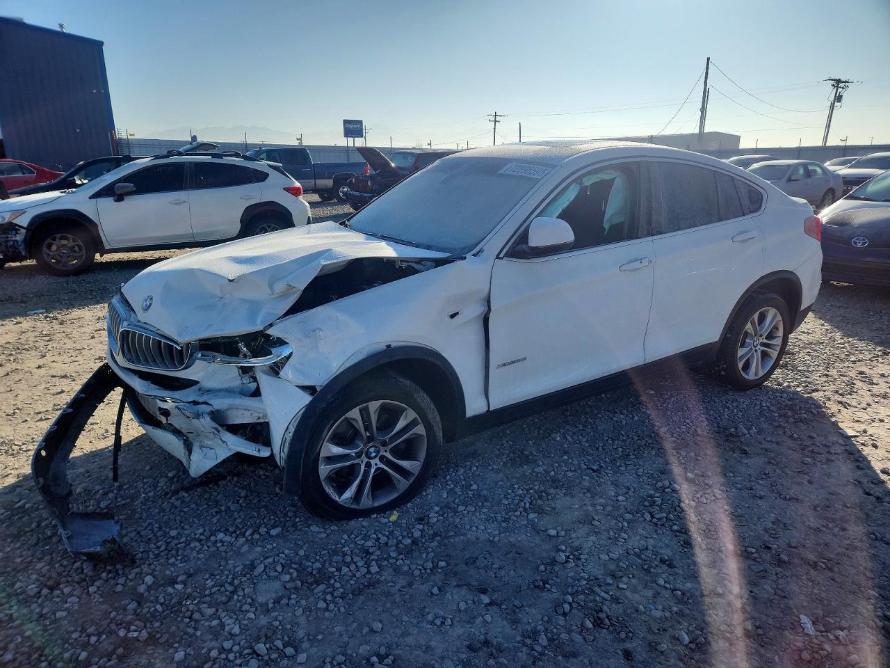 2015 BMW X4 VIN 5UXXW3C56F0M88867 COPART salvage auction — Front End, UT - SALVAGE CERTIFICATE, sold $950 on 2026-06-26 (photo 1)