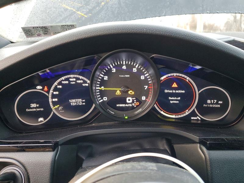 2019 Porsche Cayenne VIN WP1AE2AY4KDA50934 COPART salvage auction — Minor Dent/Scratches, PA - CERT OF TITLE (P), sold $22,500 on 2026-04-30 (photo 9)