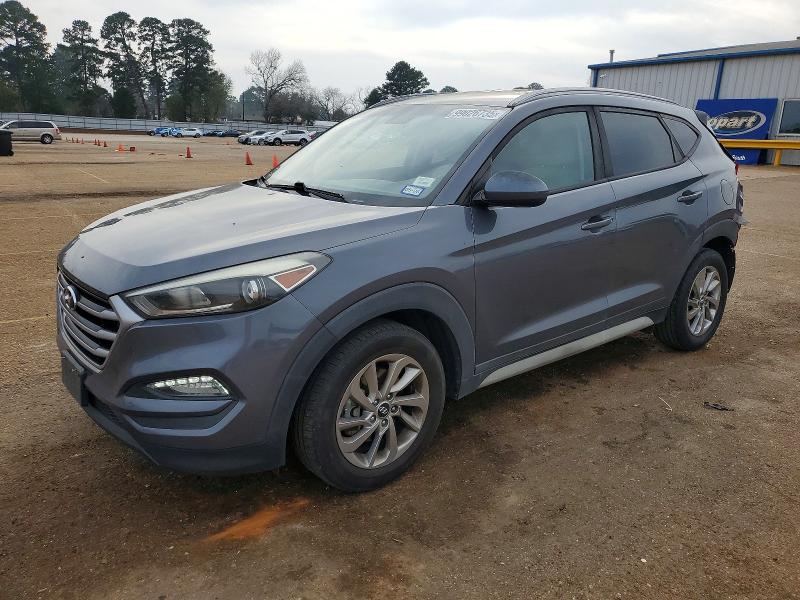 2018 Hyundai Tucson VIN KM8J33A44JU666606 COPART salvage auction — REAR END, Tx - Salvage Vehicle Title, sold $3,250 on 2026-07-27 (photo 1)