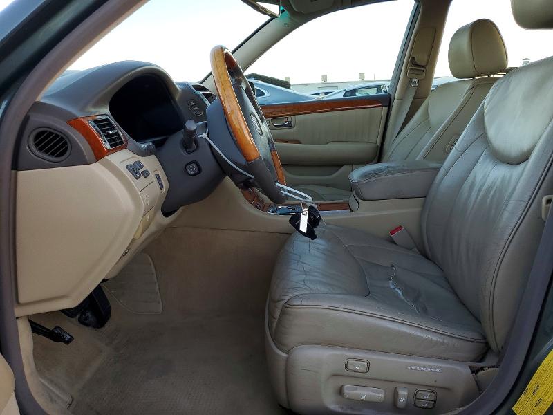 2004 Lexus Ls VIN JTHBN36F140151070 COPART salvage auction — REAR END, Ca - Salvage Certificate, sold $1,200 on 2026-07-09 (photo 7)