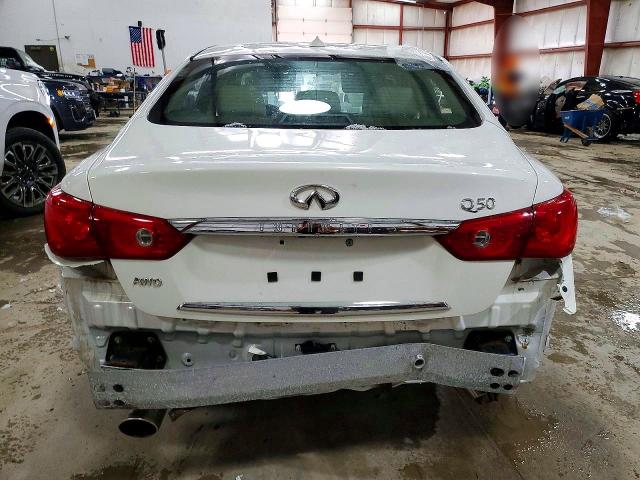 2015 Infiniti Q50 VIN JN1BV7AR3FM418749 COPART salvage auction — ALL OVER, De - Parts Only - No Title, sold $450 on 2026-07-21 (photo 6)