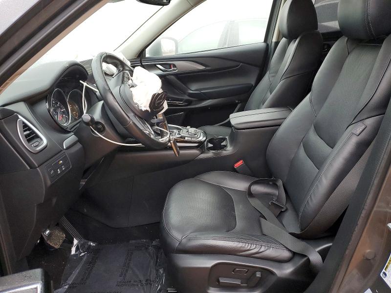 2021 Mazda Cx-9 VIN JM3TCACY4M0503250 COPART salvage auction — FRONT END, Nc - Salvage Certificate Of Title, sold $2,700 on 2026-07-20 (photo 7)