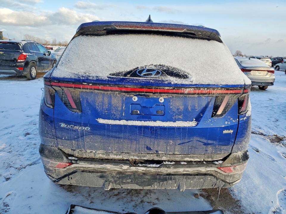 2022 Hyundai Tucson VIN 5NMJCCAE2NH157544 COPART salvage auction — SIDE, Il - Salvage Certificate, sold $7,700 on 2026-07-30 (photo 6)