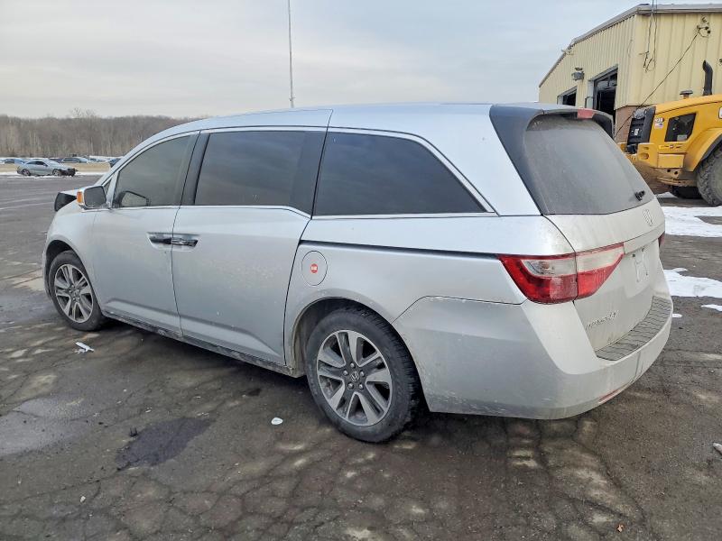 2013 Honda Odyssey VIN 5FNRL5H29DB054227 COPART salvage auction — FRONT END, ID - SALVAGE CERTIFICATE OF TITLE, sold $675 on 2026-07-02 (photo 2)
