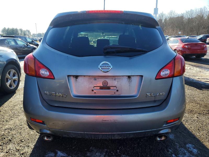 2009 Nissan Murano VIN JN8AZ18W29W206413 COPART salvage auction — MINOR DENT/SCRATCHES, Ct - Certificate Of Title, sold $1,900 on 2026-07-31 (photo 6)