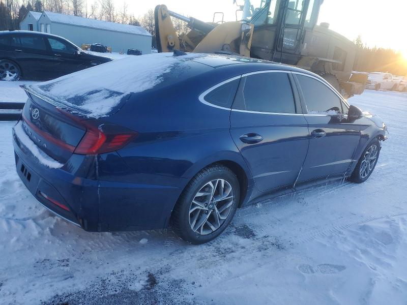 2021 Hyundai Sonata VIN 5NPEG4JA1MH110791 COPART salvage auction — FRONT END, ON - PERMIT SALVAGE, sold $2,450 on 2026-07-23 (photo 3)