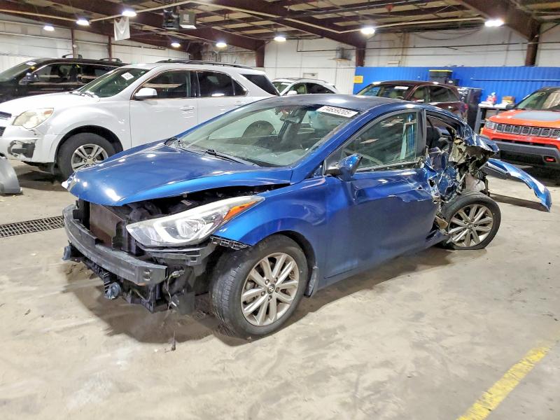 2015 Hyundai Elantra VIN KMHDH4AEXFU388458 COPART salvage auction — SIDE, Co - Bill Of Sale-Parts Only, sold $950 on 2026-07-07 (photo 1)