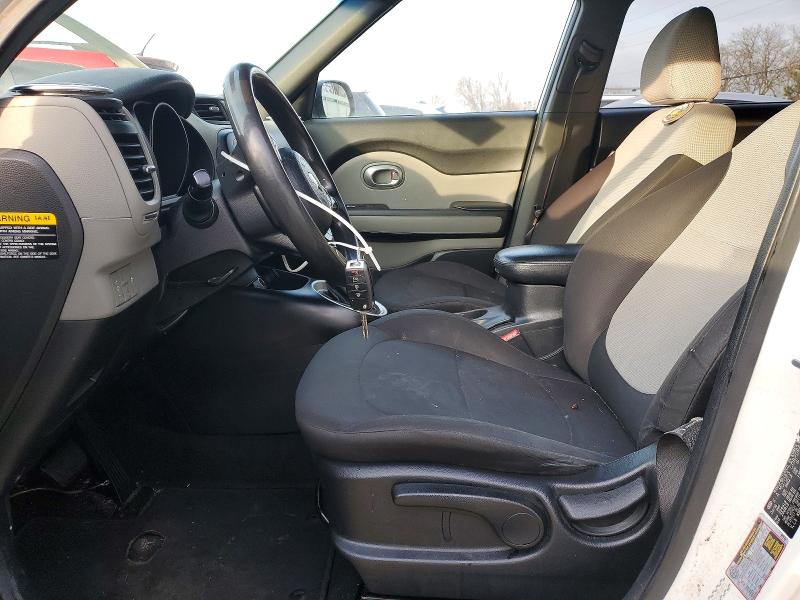 2016 Kia Soul VIN KNDJN2A21G7356573 COPART salvage auction — FRONT END, Oh - Cert Of Title-Salvage, sold $475 on 2026-07-10 (photo 7)