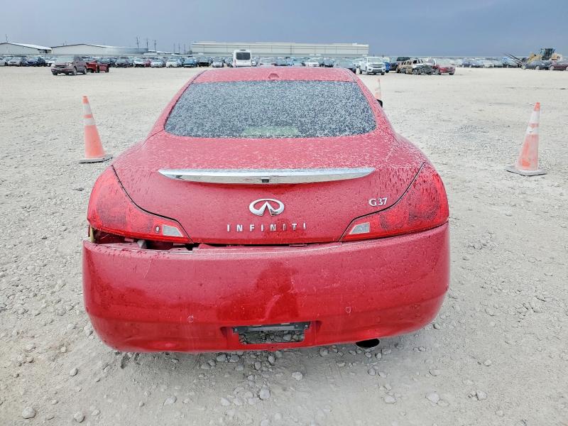 2012 Infiniti G37 VIN JN1CV6EK0CM423270 COPART salvage auction — REAR END, Tx - Salvage Vehicle Title, sold $1,800 on 2026-07-02 (photo 6)