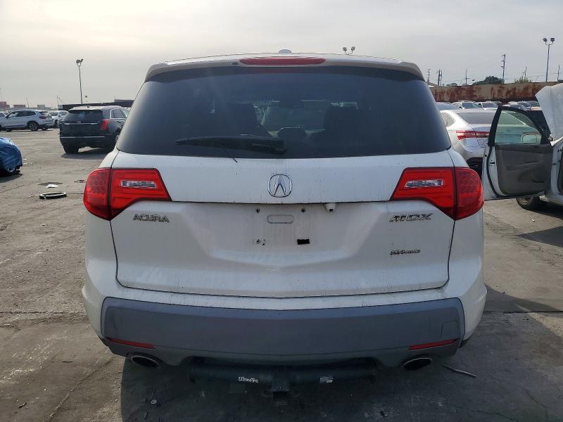 2009 Acura Mdx VIN 2HNYD28679H529380 COPART salvage auction — FRONT END, Id - Salvage Certificate Of Title, sold $875 on 2026-07-24 (photo 6)