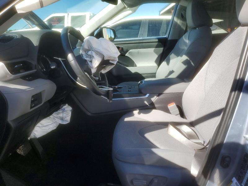 2024 Toyota Highlander VIN 5TDZARAH0RS535143 COPART salvage auction — FRONT END, Fl - Cert Of Title Slvg Rebuildable, sold $11,900 on 2026-07-15 (photo 7)