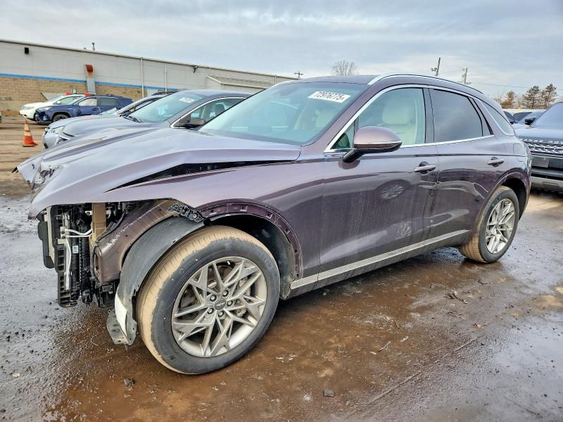 2023 Genesis Gv70 VIN KMUMADTB6PU102096 COPART salvage auction — FRONT END, Ct - Cert Of Title-Salvage, sold $8,100 on 2026-07-02 (photo 1)