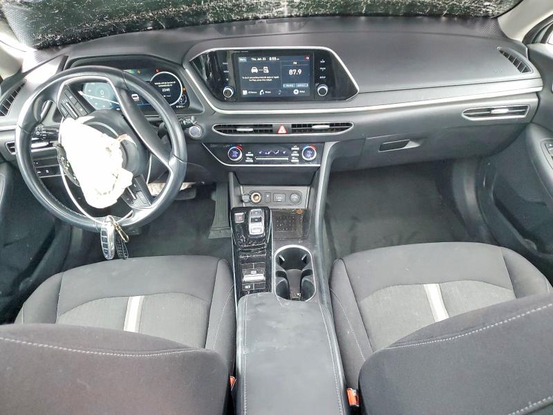 2021 Hyundai Sonata VIN KMHL14JA0MA160027 COPART salvage auction — FRONT END, Nv - Salvage Title, sold $3,550 on 2026-07-16 (photo 8)