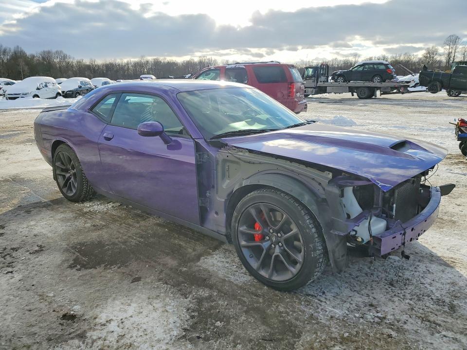 2023 Dodge Challenger VIN 2C3CDZBTXPH648310 COPART salvage auction — FRONT END, Oh - Cert Of Title-Salvage, sold $8,200 on 2026-07-30 (photo 4)
