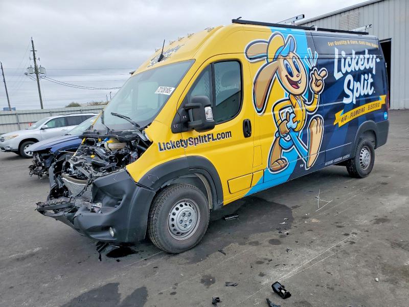 2025 Ram Promaster 2500 VIN 3C6LRVDG4SE534093 COPART salvage auction — FRONT END, Other, sold $4,100 on 2026-07-19 (photo 1)