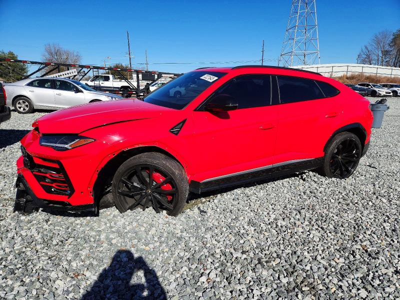 2019 Lamborghini Urus VIN ZPBUA1ZL4KLA02281 COPART salvage auction — FRONT END, Nc - Salvage Certificate Of Title, sold $80,500 on 2026-07-22 (photo 1)