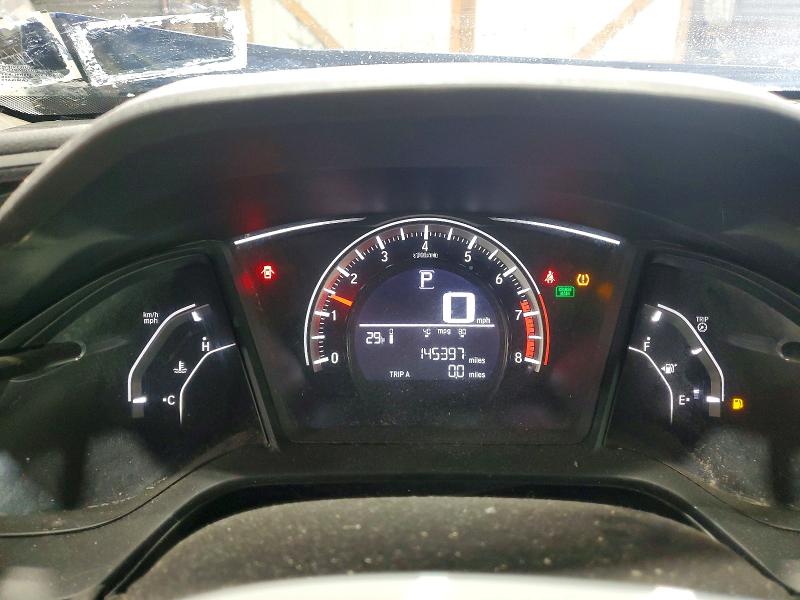 2016 Honda Civic VIN 19XFC2F56GE205842 COPART salvage auction — FRONT END, Ny - Mv907A-Parts Only, sold $1,950 on 2026-07-20 (photo 9)