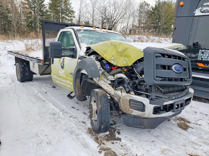 2016 Ford F-550 super duty VIN 1FDUF5GT2GED33936 COPART salvage auction — FRONT END, On - Permit Salvage, sold $3,350 on 2026-07-09 (photo 4)