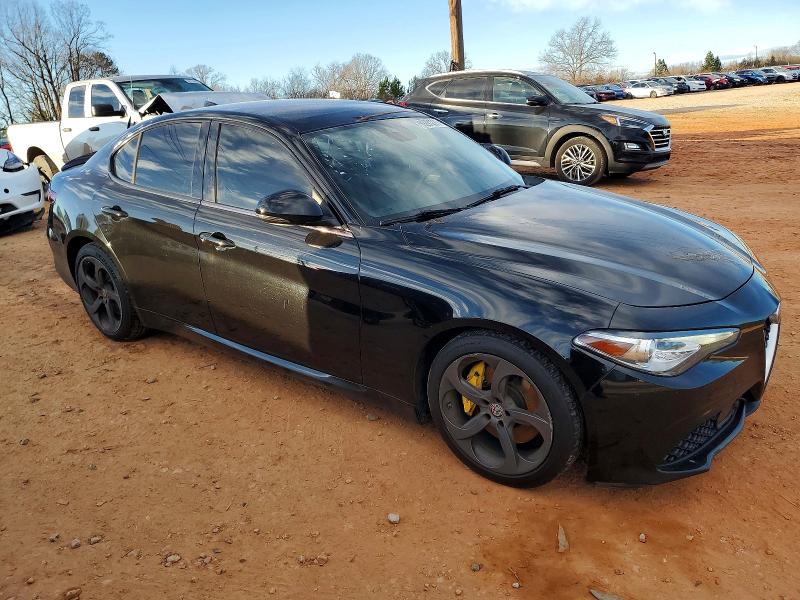 2017 Alfa romeo Giulia VIN ZARFAEBN4H7544507 COPART salvage auction — FRONT END, Nc - Salvage Certificate Of Title, sold $2,700 on 2026-07-20 (photo 4)