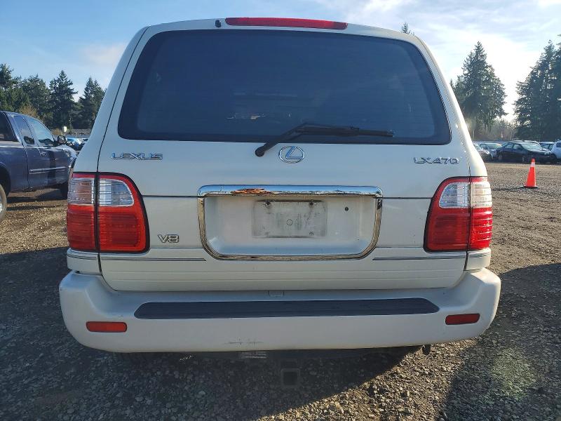 2000 Lexus Lx 470 VIN JT6HT00WXY0082627 COPART salvage auction — FRONT END, Wa - Vehicle Cert Of Ownership-Titl, sold $5,475 on 2026-07-24 (photo 6)