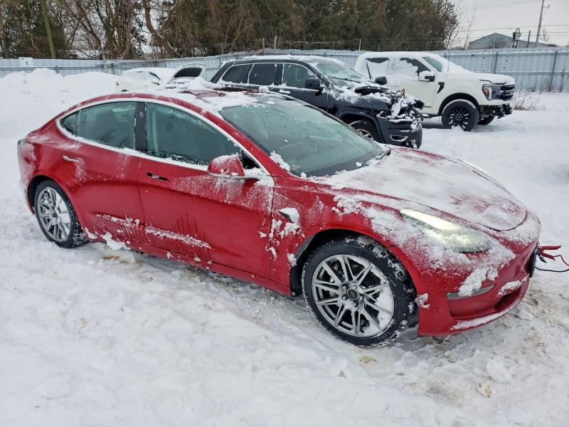 2018 Tesla Model 3 VIN 5YJ3E1EB9JF107033 COPART salvage auction — REAR END, Salvage Title, sold $9,900 on 2026-07-16 (photo 4)